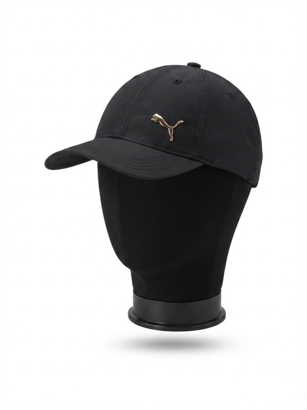 Puma Black Cap with Rose Gold Accent